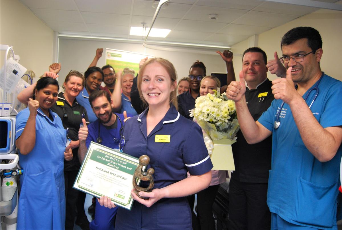 Daisy Award winner Natasha Welsford