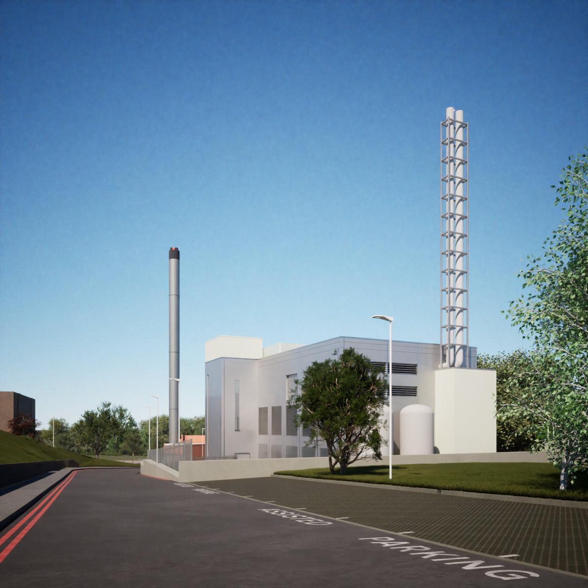 Artisit impression of Energy Centre